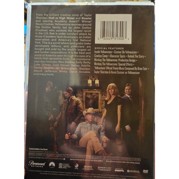 Yellowstone Season 1 DVD - Picture 2 of 5